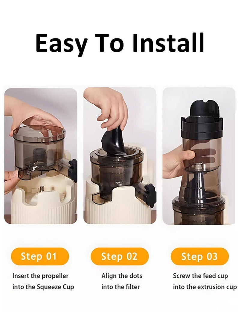 OTTAL - High-Performance Electric Juicer for Fruits and Vegetables | 200 Watts with Large 3.55-inch Caliber for Maximum Juice Yield - Image 1