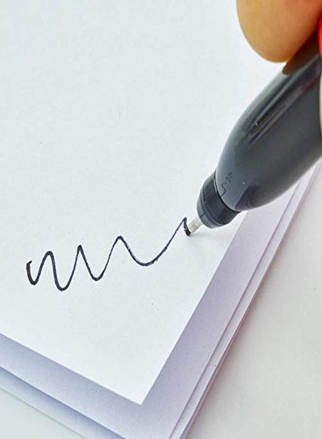 ميلواكي قلم حبر جاف ملون من ميلووكي 48-22-3165، عبوة من 4 أقلام برأس رفيع للغاية من إنكزال - Image 4