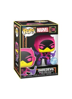 Funko Funko POP! Marvel: Classic Daredevil Black Light Vinyl Figure  - Image 2