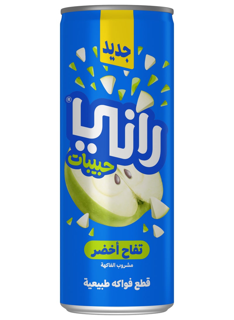 راني فلوت علبة  عصير فواكه بنكهة التفاح الأخضر - 235 مل  - Image 2