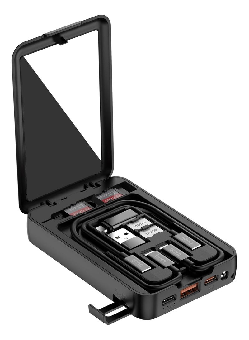 بودي صندوق بنك الطاقة 10000 مللي أمبير 12 في 1 متعدد الوظائف للشحن السريع PB515KB - Image 1