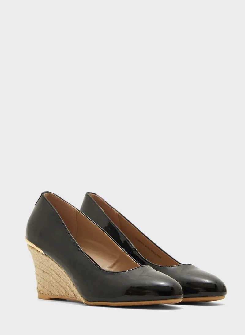 DOROTHY PERKINS Wide Fit Duchess Espadrille Wedge Sandals