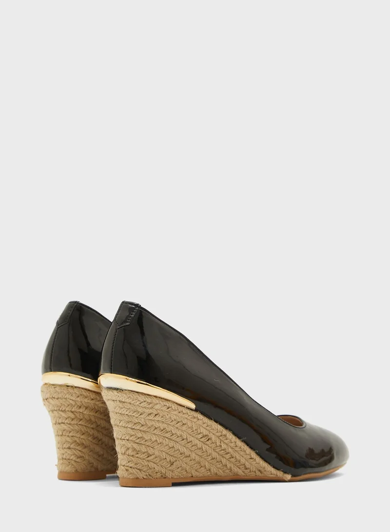 DOROTHY PERKINS Wide Fit Duchess Espadrille Wedge Sandals
