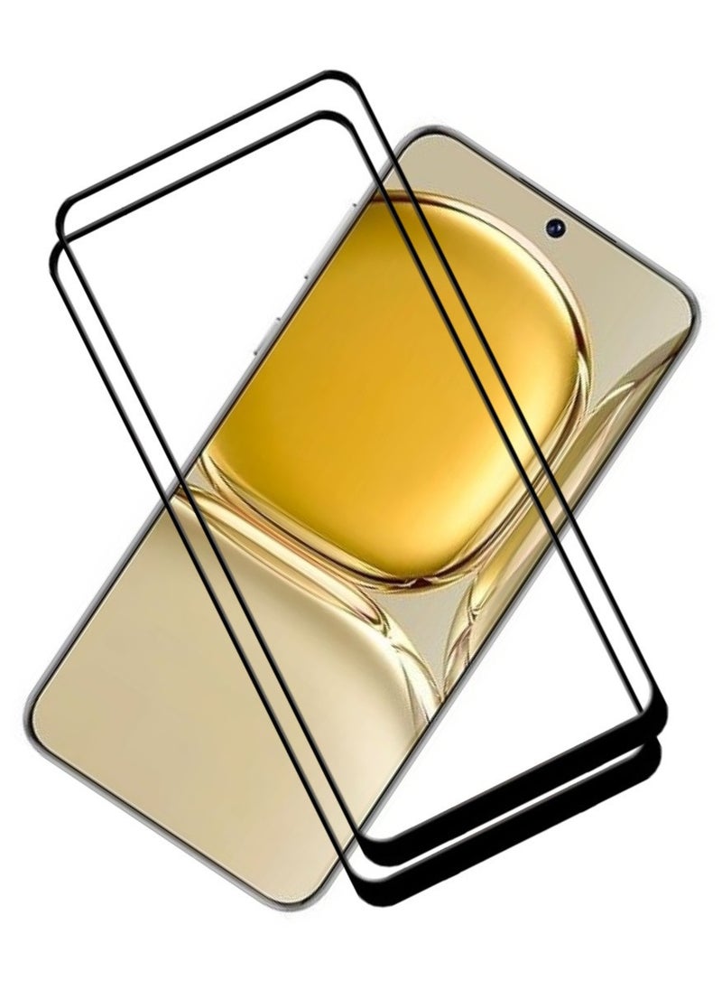 ACLIX 2 Pieces Antistatic ESD Dustproof Premium Quality High Definition Tempered Glass Screen Protector Designed For Huawei P50 - Image 1