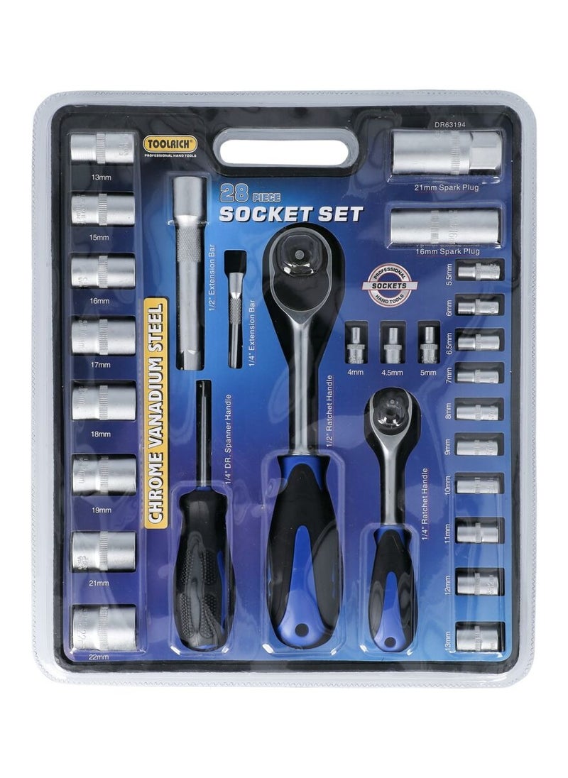 TOOLRICH - 28-Piece Matric Socket Set - Image 1
