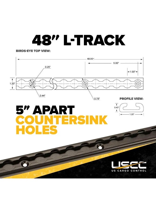 US Cargo Control L Rail Tie Down System - Image 2