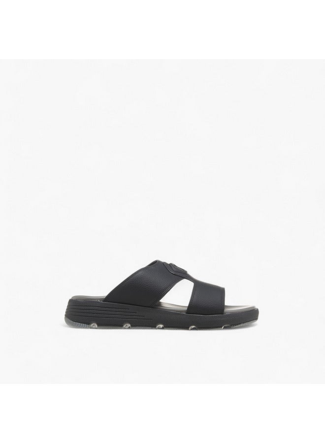 Le Confort Men Textured Slip-On Comfort Sandals  - Image 3