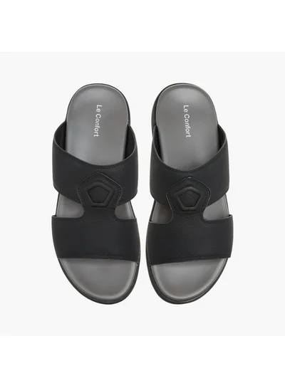 Le Confort Men Textured Slip-On Comfort Sandals