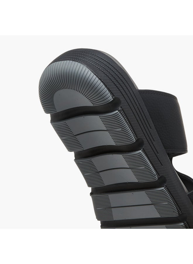 Le Confort Men Textured Slip-On Comfort Sandals  - Image 5