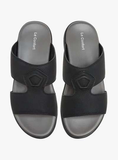 Le Confort Men Textured Slip-On Comfort Sandals