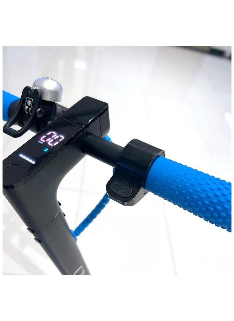 Crony - CRONY XM M365 with Suspension and APP E-Scooter Max speed 40 KM/H Electric Scooter Aluminium Alloy Folded 8.5 Inch tires | Blue - Image 1
