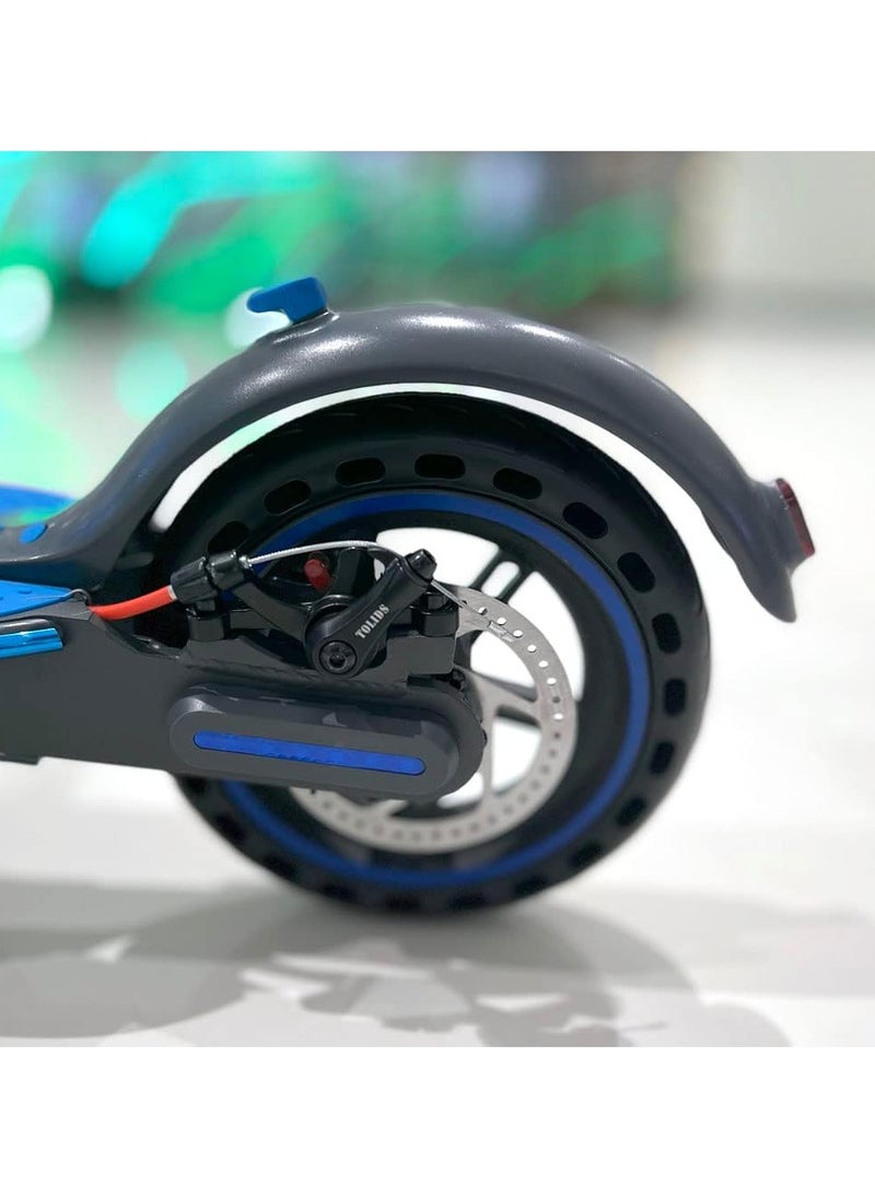Crony - CRONY XM M365 with Suspension and APP E-Scooter Max speed 40 KM/H Electric Scooter Aluminium Alloy Folded 8.5 Inch tires | Blue - Image 1
