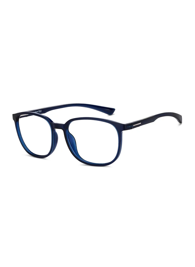لينسكارت بلو Unisex Round Eyeglasses - LB E13739 - Lens Size: 53 Mm