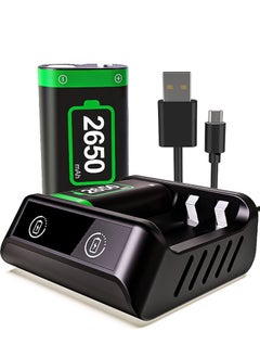 Rechargeable Battery Pack for Xbox One/Xbox Series X|S/Xbox One Elite Controller with 2x2650mAh Rechargeable Battery