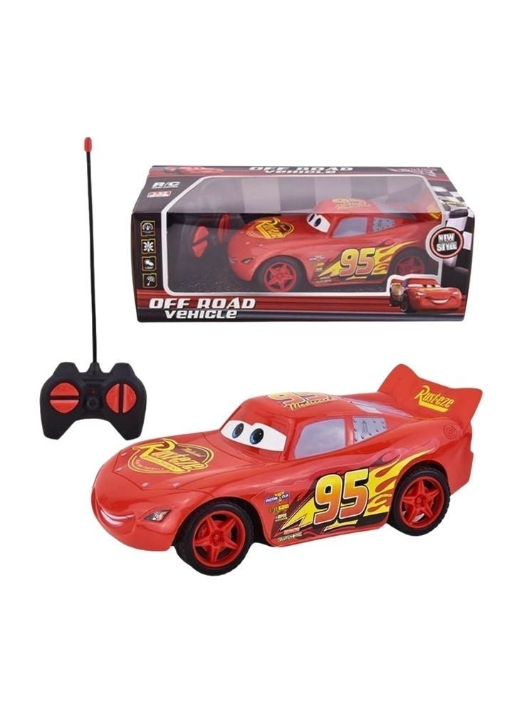 Cars RC Car Lightning McQueen with Remote - Image 3