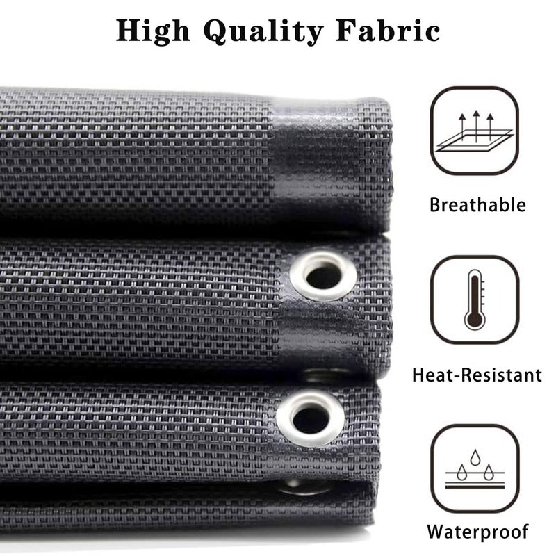 Ostlttyn Zero Gravity Chair Replacement Fabric with Bungee Cord Kit, 21 Inch Wide Repair Cloth with Replacement Cord for Oversized XL Anti Gravity Chairs Outdoor Recliner Patio Lounge Lawn Beach Sling Chair - Image 3