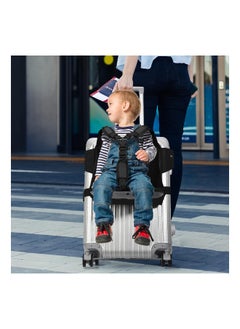 Generic Toddler Ride-On Luggage with Seat, Portable Foldable Kids Travel Chair with Seat Belt, Convenient Carry-On for Parents, Ideal Toddler Carrier for Stress-Free Travel.  - Image 3