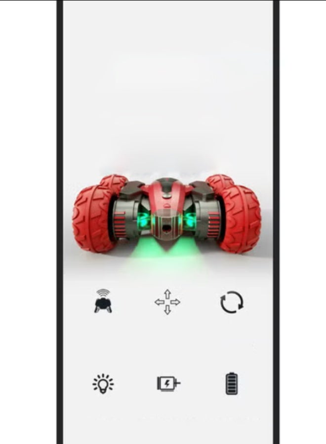 Car Stunt Car Toy Can Gesture Sensing RC Stunt Car, 360 Degree Flip Double-Sided Rotation Roll, 2.4GHz Off-Road Remote Control Car Toy is a Gift for Children - Image 2