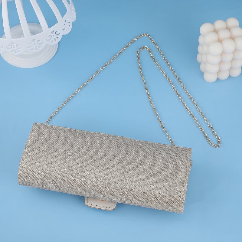 Geometric Rhinestone Bag With Glittering Fine Diamond-Encrusted Lock, Personalized Evening Bag With A Light Luxury Style - Image 4