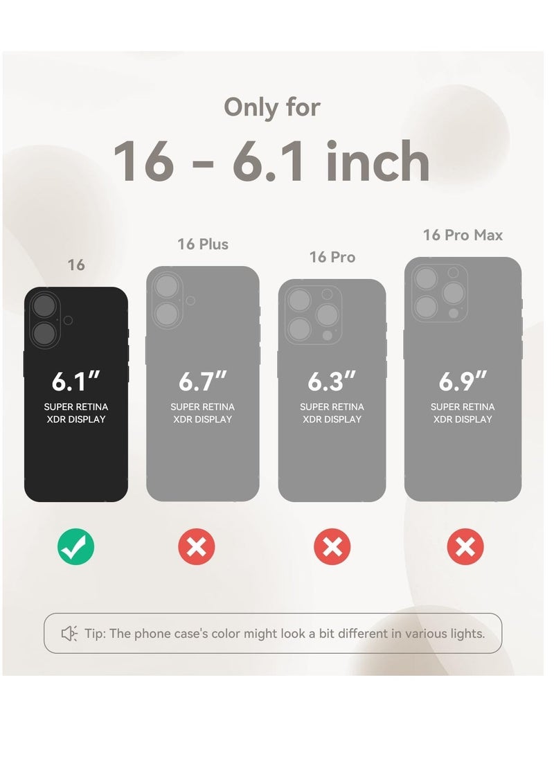 JAJEEK iPhone 16 Case - Upgraded Silicone Case with Camera Protection, Compatible with MagSafe, Anti-Scratch Microfiber Lining & 2 Screen Protectors (Stone) - Image 4