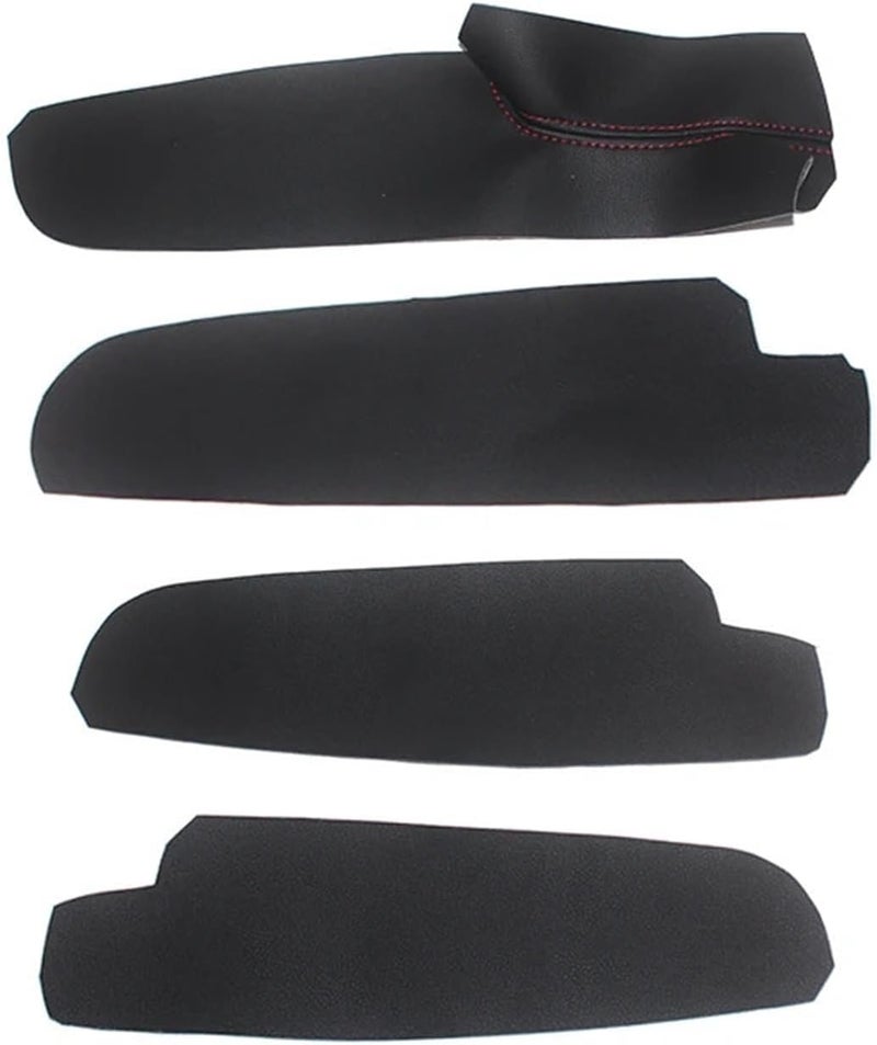 QASULER Microfiber Leather Door Handle Panel Set for Mazda 6 - Image 1