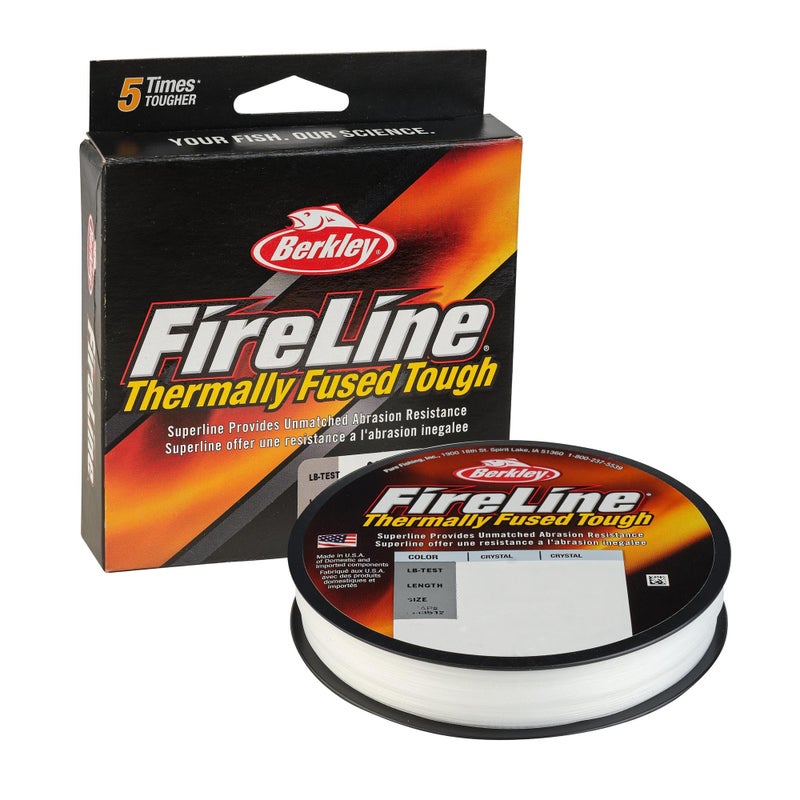 Berkley FireLine Superline Fishing Line Crystal 6lb 27kg 125yd 114m Suitable for Freshwater Environments - Image 2