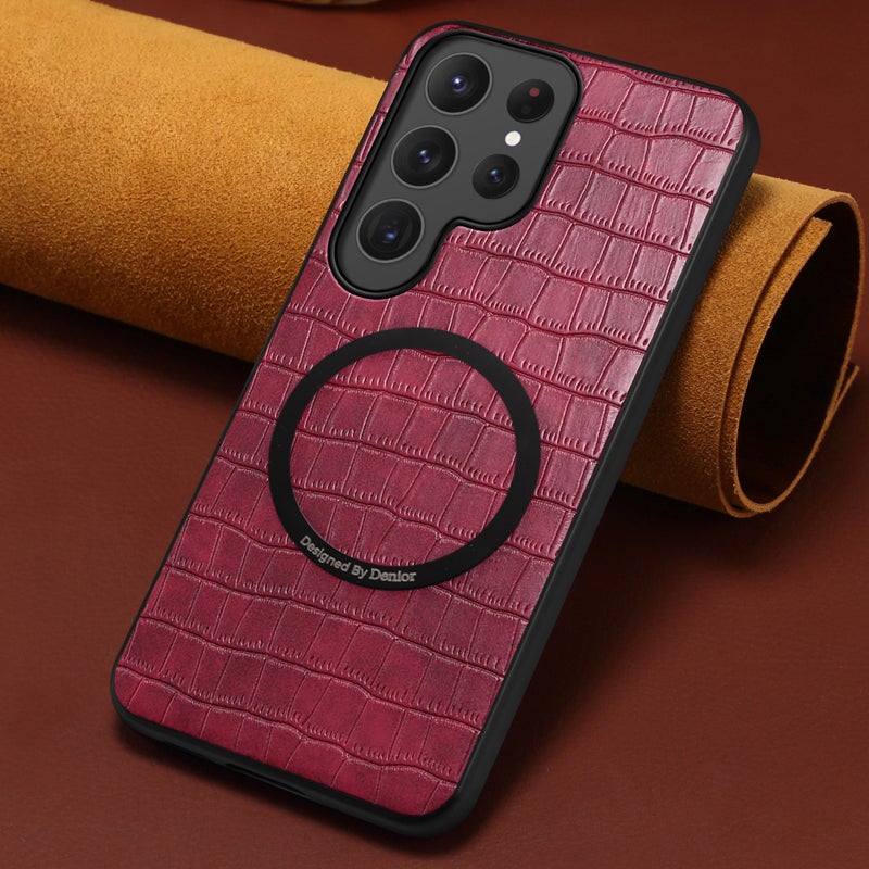 غطاء واقي، أحمر، TPU، لـ Samsung Galaxy S24 Ultra من مادة TPU باللون الأحمر للعائلة أثناء التنقل لترتيب الأغراض - Image 1
