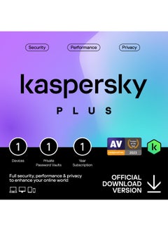 Kaspersky Plus 1Device/1Year 