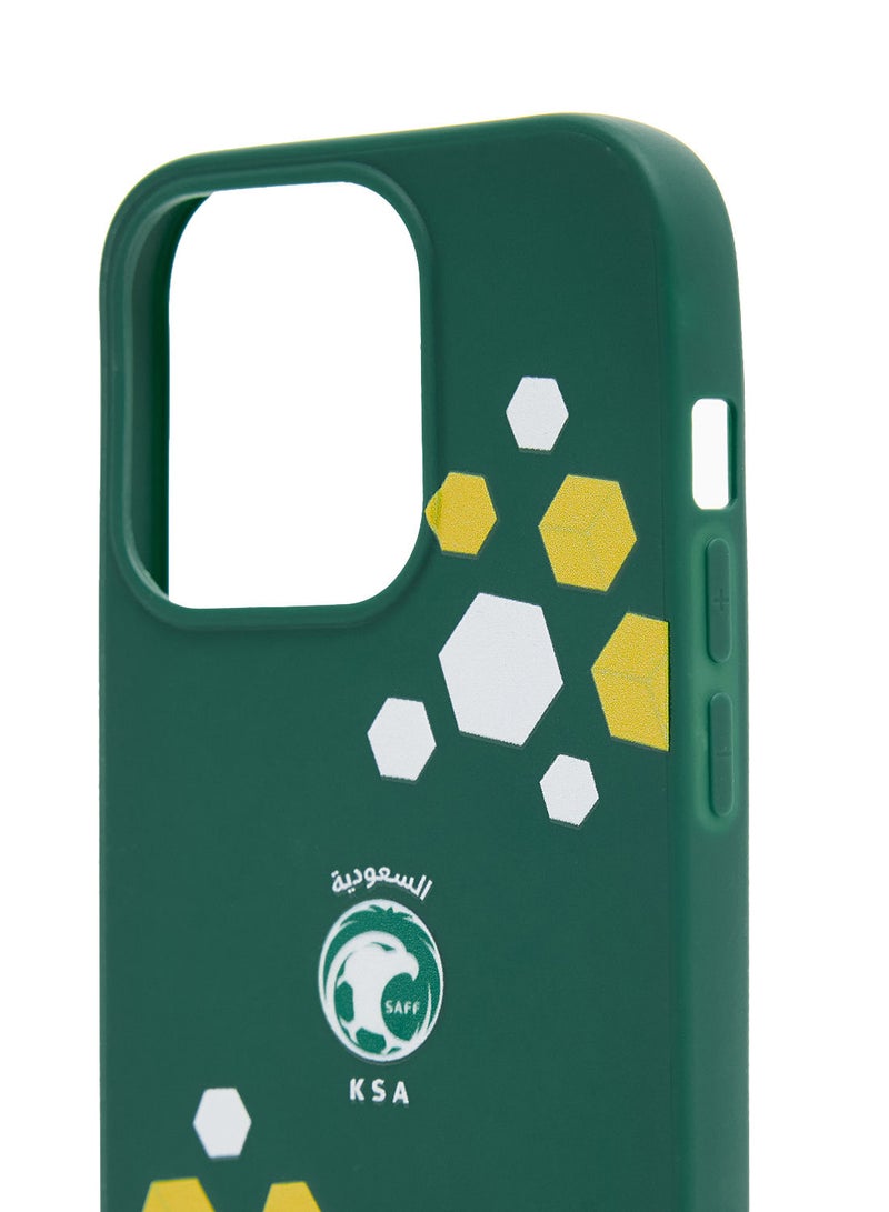 noon Green Design 1 Pattern TPU Phone Case For iPhone 13 Pro - Image 3
