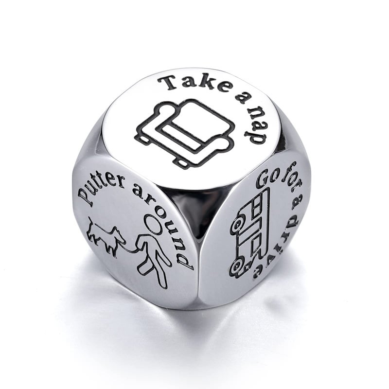 CYKARA Retirement Gifts for Women Men Retired Gifts for Men Funny Decider Dice Retirement Gifts for Boss Coworker Going Away Leaving Gifts for Coworker Retired Teacher Dad Fathers Day from Daughter Son - Image 2