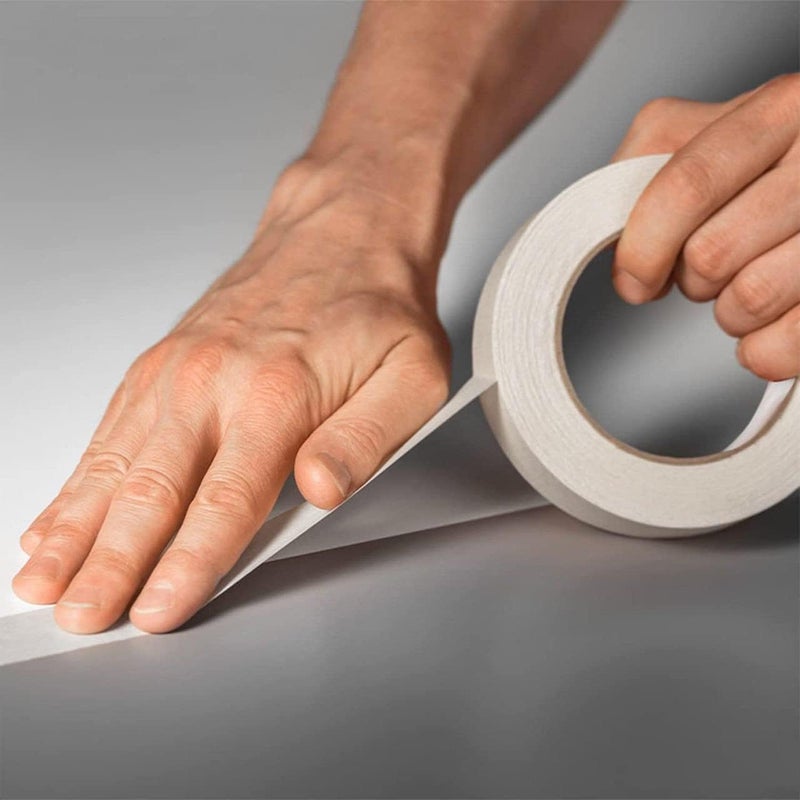 مارك شريط لاصق قوي بطول 1 بوصة × 20 ياردة للرسم والتزيين والمنزل والمكتب والقرطاسية المدرسية والفنون والحرف اليدوية وما إلى ذلك [6 لفات] - Image 4