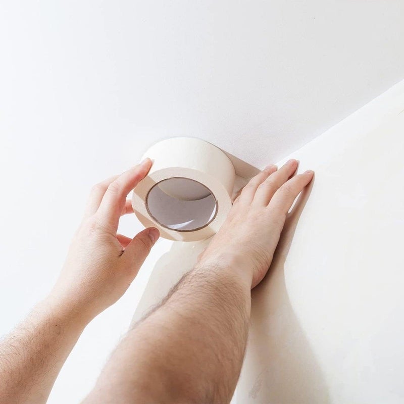 مارك شريط لاصق قوي بطول 1 بوصة × 20 ياردة للرسم والتزيين والمنزل والمكتب والقرطاسية المدرسية والفنون والحرف اليدوية وما إلى ذلك [6 لفات] - Image 5