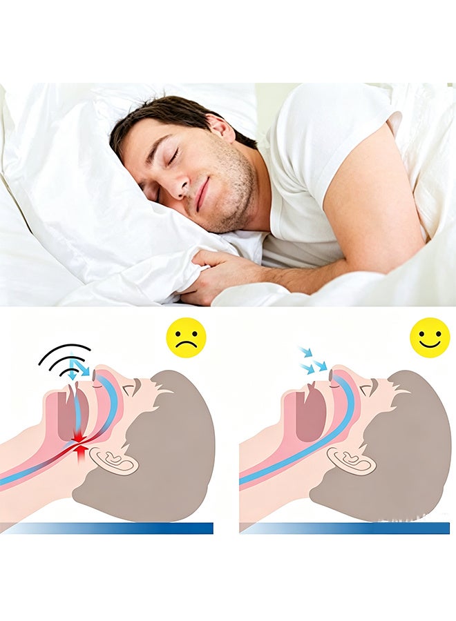 8 Pieces Anti Snoring Device, 4 Sizes Novel Nose Separator, Nasal Dilator Snoring Nose Vents Stopper for Travel and Home - Image 5