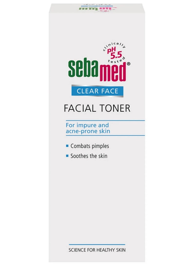 Sebamed Clear Face Deep Cleansing Facial Toner For Impure & Acne Prone Skin 150 ML - Image 1