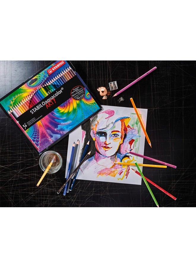 STABILO - Aquacolor Colored Pencil Set 36Colors (16365) - Image 1