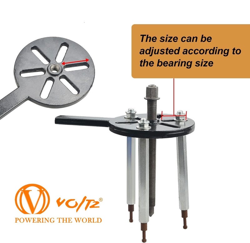VOLTZ VZ-DN-D3002 Multi Universal bearing Disassembly Puller Inner Hole Puller Removal Tools - Image 5