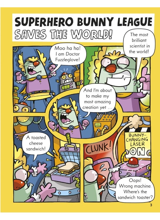 Read with Oxford: Stage 5: Comic Books: Superhero Bunny League  - Image 2