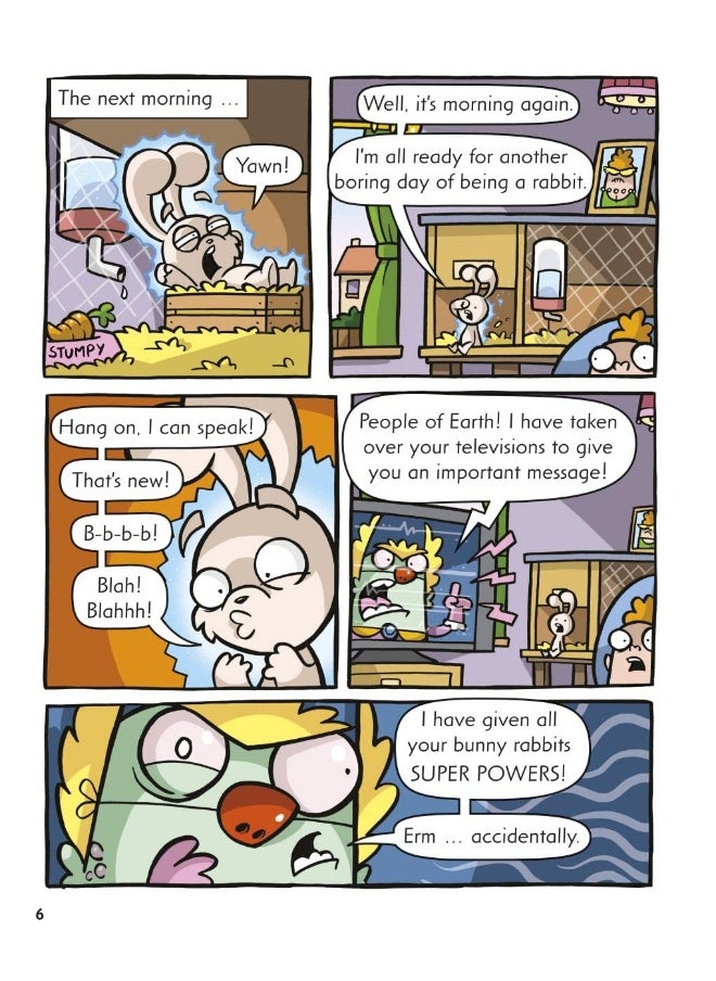 Read with Oxford: Stage 5: Comic Books: Superhero Bunny League  - Image 4