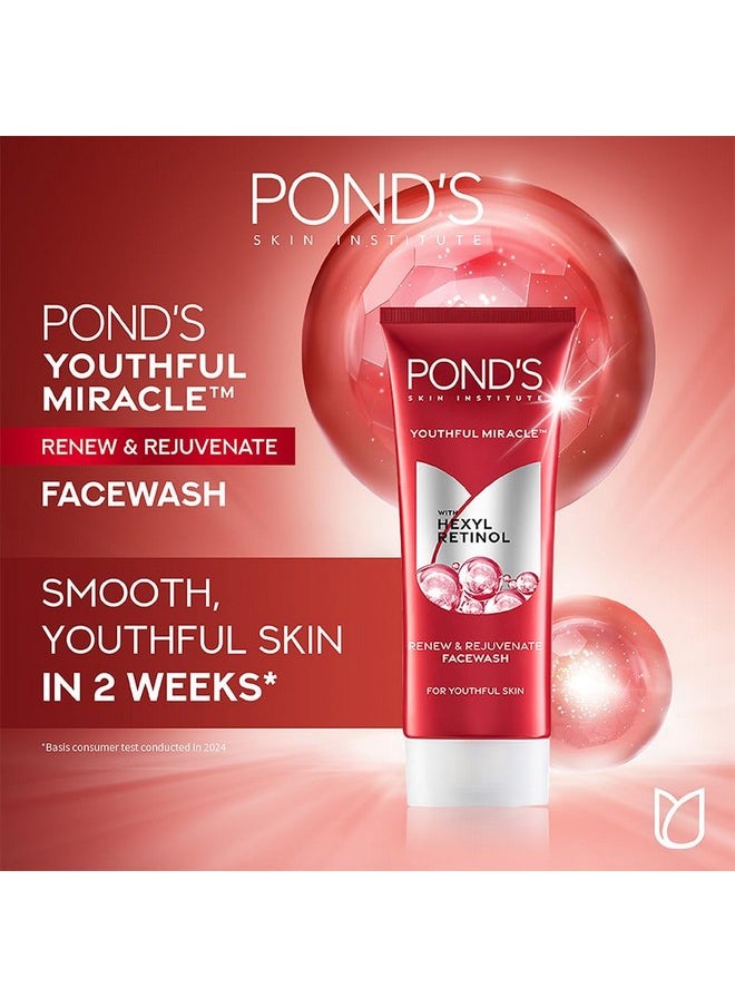 POND'S Youthful Miracle Hexyl Retinol, Renew & Rejuvenate Facewash 100g - pzsku/ZB6F29F6490C0B755C738Z/45/_/1738306268/ceca0a74-0152-47ff-8251-e104e9fa20f2