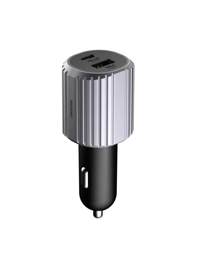 Unisynk Dual USB-C/A Car Charger 72W - Image 1