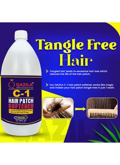 C-1 Hair Patch Softener| Hair Patch Conditioner| Hair Patch Wash Chemical| Soft, Silky And Tangle-Free Hair| 1 Litre - pzsku/ZB6F2C17BE375A55B57B8Z/45/_/1735816617/55494d18-63c7-4ee6-8f7e-4c71b13c3896