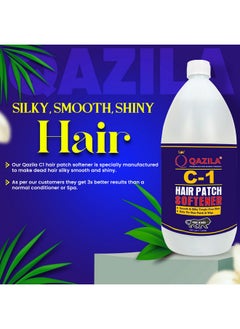 C-1 Hair Patch Softener| Hair Patch Conditioner| Hair Patch Wash Chemical| Soft, Silky And Tangle-Free Hair| 1 Litre - pzsku/ZB6F2C17BE375A55B57B8Z/45/_/1735816630/689c97a4-1bb4-4556-9683-8b3bbd765d57