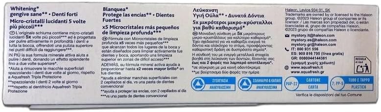 Aqua Fresh أكوافريش معجون أسنان INTENSE تنظيف تبييض 75 مل - Image 2