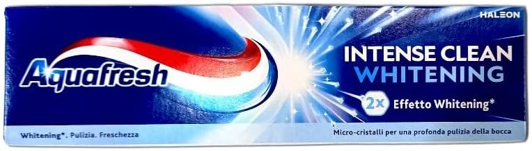 Aqua Fresh أكوافريش معجون أسنان INTENSE تنظيف تبييض 75 مل - Image 1