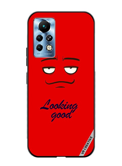 Protective Case Cover For Infinix Note 11 Pro Looking Good Face Design Multicolour