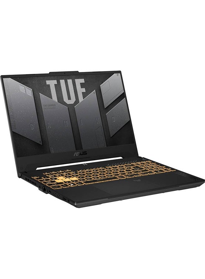 أسوس كمبيوتر محمول TUF Gaming F15 بشاشة مقاس 15.6 بوصة ومعالج Core i7-13620H وذاكرة وصول عشوائي سعة 32 جيجابايت ومحرك أقراص SSD سعة 1 تيرابايت وبطاقة رسومات GeForce RTX 4070 سعة 8 جيجابايت ونظام تشغيل Windows 11 إنجليزي/عربي رمادي - Image 1