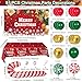 Coosilion 2025 Christmas Party DecorationsBalloon Arch Garland Kit with Green Red Candy Cane Balloons Merry Christmas Backdrop Banner Tablecloths for XMAS Decorations Supplies - Image 4