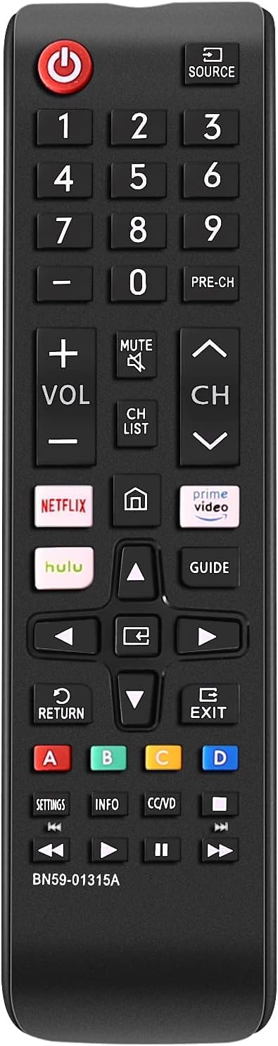 ZdalaMit Original Universal Remote Control for Samsung TV – Compatible with All Samsung LCD/LED/HD/3D/Smart TVs, Replacement Remote with Full Functions, Easy Setup, Supports Multiple Models (BN59, AA59 Series) - Image 1