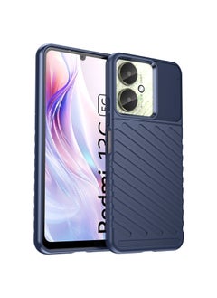 URBBKING Shockproof Protection Phone Case for Redmi 13C 4G/Redmi 13C 5G/Poco M6 5G/Poco C65 4G Blue  - Image 1