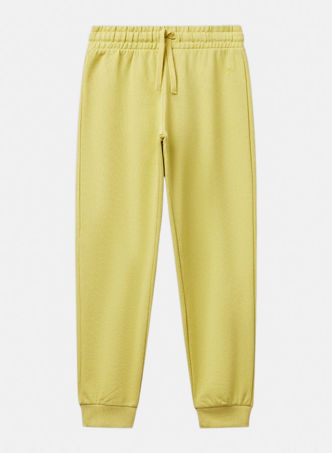 Benetton Girls Sweatpants with logo - Image 1